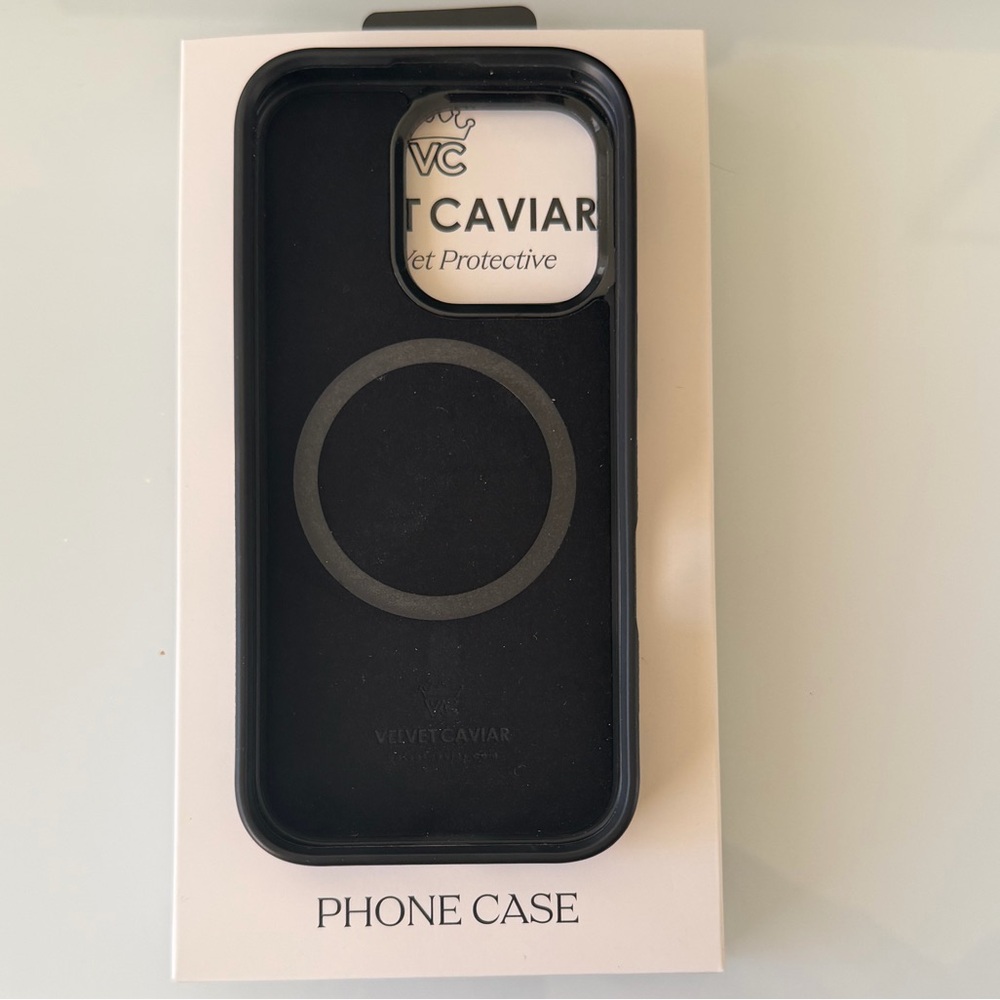Velvet Caviar iPhone 16 Pro Brown Mocha Vibe Checkered iPhone Case - Picture 2 of 2